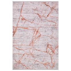 Ковер DIOR 5851B GREY - RUST 2.4*3.4 м 