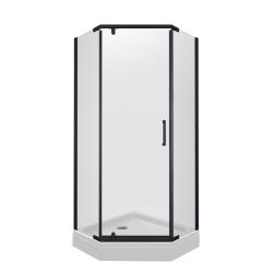 Душевое ограждение TRITON Дека-Блэк 90*90 см