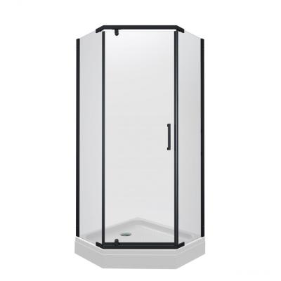 Душевое ограждение TRITON Дека-Блэк 90*90 см