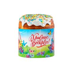 Форма ободок д/кулича Счастливой пасхи /Сима-ленд/