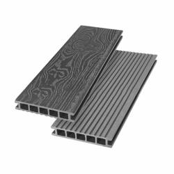 Террасная доска SAVEWOOD Ornus Графит Тангенциальный 6000*144*26