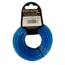 Леска для триммера витой шестигранник 3 мм 25 м