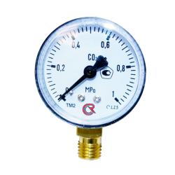 Манометр газовый углекислотный РЕДИУС 1,0 МПа
