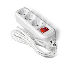 Удлинитель UNIVERSAL 3 гнезда с заземлением с выключателем 2 м 9634418