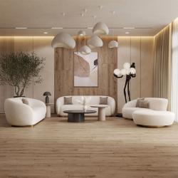 Плитка базовая AXIMA Bergen Светло-бежевый 20*120 см