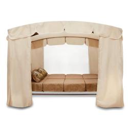 Качели садовые АРНОВЕРК Барышня Бежевый 277*170*188 см