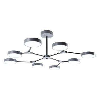 Люстра ЛАЙТ СФЕРА 18045STD/8 GY+BK Серый