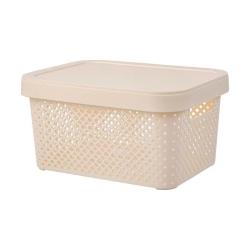 Корзина Stockholm 5л с/кр., молочный туман /Пластик Репаблик/