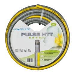 Шланг поливочный AQUAPULSE Pulse htt Серый, желтый 1/2" 50 м
