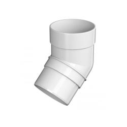 Колено трубы ТЕХНОНИКОЛЬ Оптима Белый 135° 120/80 мм