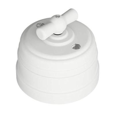 Выключатель ТМ МЕЗОНИНЪ Усадьба 1-2 клавиши белый GE30401-01