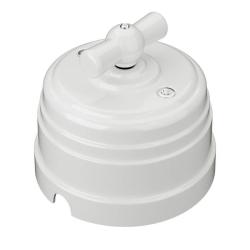 Выключатель ТМ МЕЗОНИНЪ Аврора 1 клавиша проходной белый GE70405-01