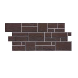 Панель фасадная DOCKE Burg земляной 472*1072 мм