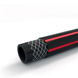 Шланг поливочный FITT Profy Черный, красный 1/2" 25 м