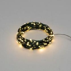 Гирлянда Нить NEON-NIGH Роса 8 режимов теплый белый 30 м 303-276