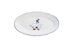 Селедочница ДОБРУШСКИЙ ЗАВОД Гуси 25 см