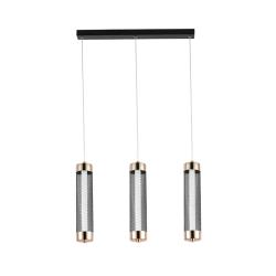 Подвес ЛАЙТ СФЕРА 2666/3L Gold+black Черный