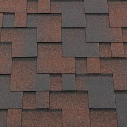 Гибкая черепица ROOFSHIELD Premium Модерн Медный