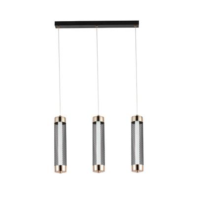 Подвес ЛАЙТ СФЕРА 2666/3L Gold+black Черный