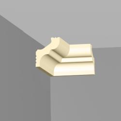 Угол внутренний ППС ПЛИНТЭКС 30*35 мм H 30/35 бежевый