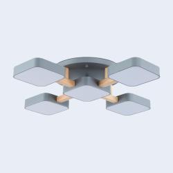 Люстра AMBRELLA Comfort FL4882/5 GR/WD Серый