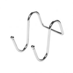 Крючок рейлинга двойной хром
