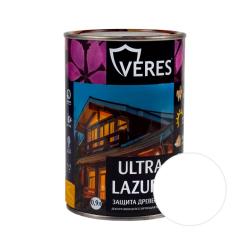 Декоративный антисептик VERES Ultra Lazura №12 Белый 0,9 л