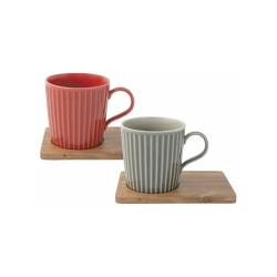 Набор кружек 2шт 380мл Время отдыха /Easy Life/