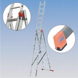 Лестница трехсекционная KRAUSE Tribilo 8 ступеней