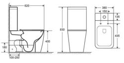Унитаз-компакт ALIOTTI ALT-28A