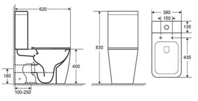 Унитаз-компакт ALIOTTI ALT-28A