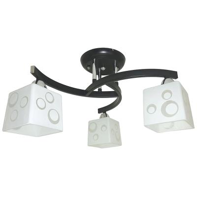 Люстра ЛИГА СВЕТА PC20175 BK+CR/3C Черный, хром