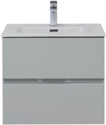 Тумба с раковиной AQUANET Алвита New 60 подвесная серый
