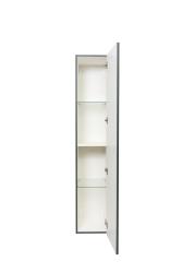 Пенал LA FENICE Elba серый 30*160 см