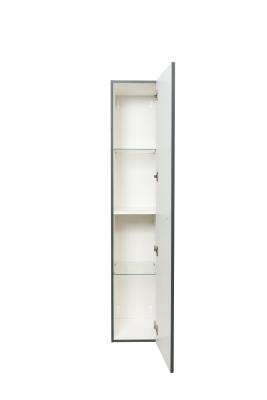 Пенал LA FENICE Elba серый 30*160 см