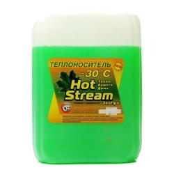 Теплоноситель HOT STREAM ЭкоПро зеленый -30°С 10 кг