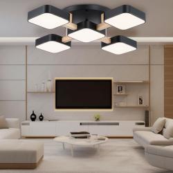 Люстра Comfort AMBRELLA FL4883/5 BK/WD Черный