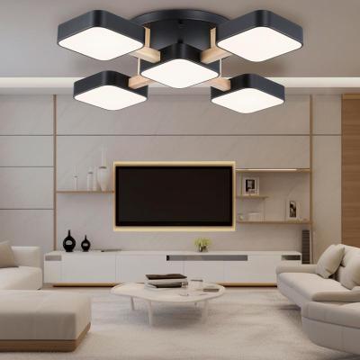 Люстра Comfort AMBRELLA FL4883/5 BK/WD Черный