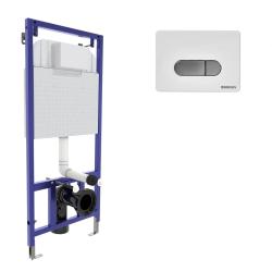 Инсталляция для унитаза BERGES Novum с клавишей D7 040237