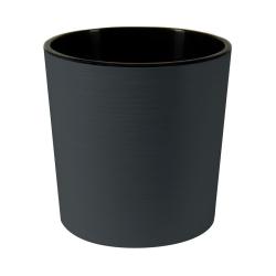 Горшок пластиковый ЛИВИНГРИН Вега Антрацит 10,2 л