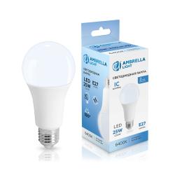 Лампа LED AMBRELLA A65 25W/Е27/6400K груша 652506
