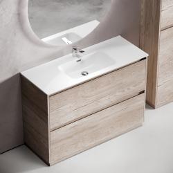 Тумба с раковиной SANCOS Libra Floor 120 дуб галифакс 