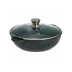 Сковорода Жаровня 28см Орион со стек.кр. /ГАРДАРИКА/