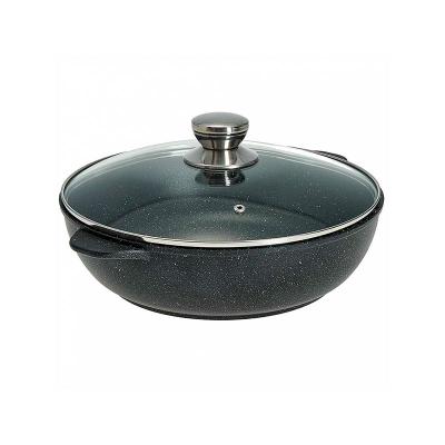 Сковорода Жаровня 28см Орион со стек.кр. /ГАРДАРИКА/