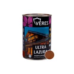 Декоративный антисептик VERES Ultra Lazura №8 Дуб темный 0,9 л