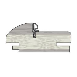 Брус коробочный ТЕКОНА телескопический ясень айсберг 2100*75 мм