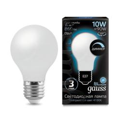 Лампа LED GAUSS МО А60 10W/Е27/4100K груша 202502210