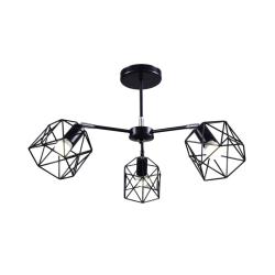 Люстра ЛИГА СВЕТА PC21101 BK+CR/3C Черный