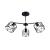 Люстра ЛИГА СВЕТА PC21101 BK+CR/3C Черный Люстра ЛИГА СВЕТА PC21101 BK+CR/3C Черный