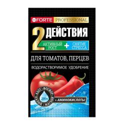 Удобрение минеральное BONA FORTE Для томатов, перцев 100 г